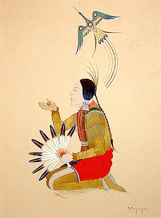 Stephen Mopope "Peyote Prayer"