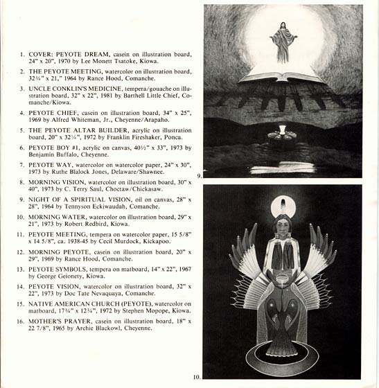 VIEWS AND VISIONS: The Symbolic Imagery of the Native American Church - page 4