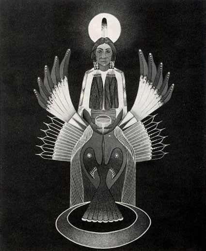 VIEWS AND VISIONS: The Symbolic Imagery of the Native American Church - MORNING WATER - Robert Redbird