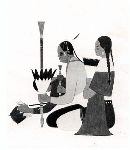 VIEWS AND VISIONS: The Symbolic Imagery of the Native American Church - PEYOTE MEETING - Cecil Murdock