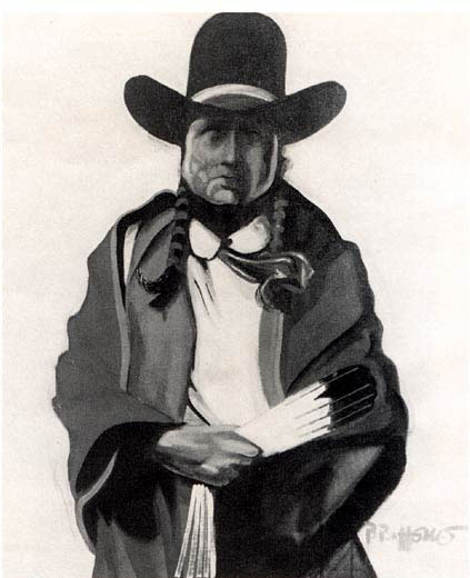 VIEWS AND VISIONS: The Symbolic Imagery of the Native American Church - PEYOTE BOY # 1 - Benjamin Buffalo